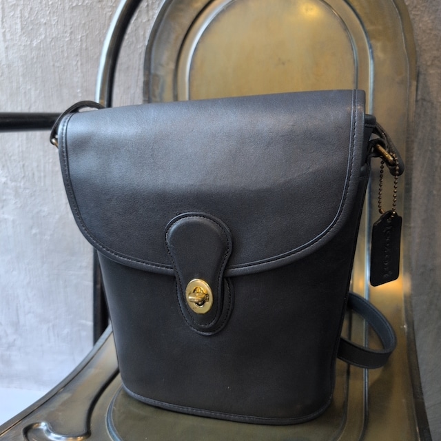 ［USED］OLD COACH Turn Lock Shoulder Bag No.0488-340 MADE IN USA