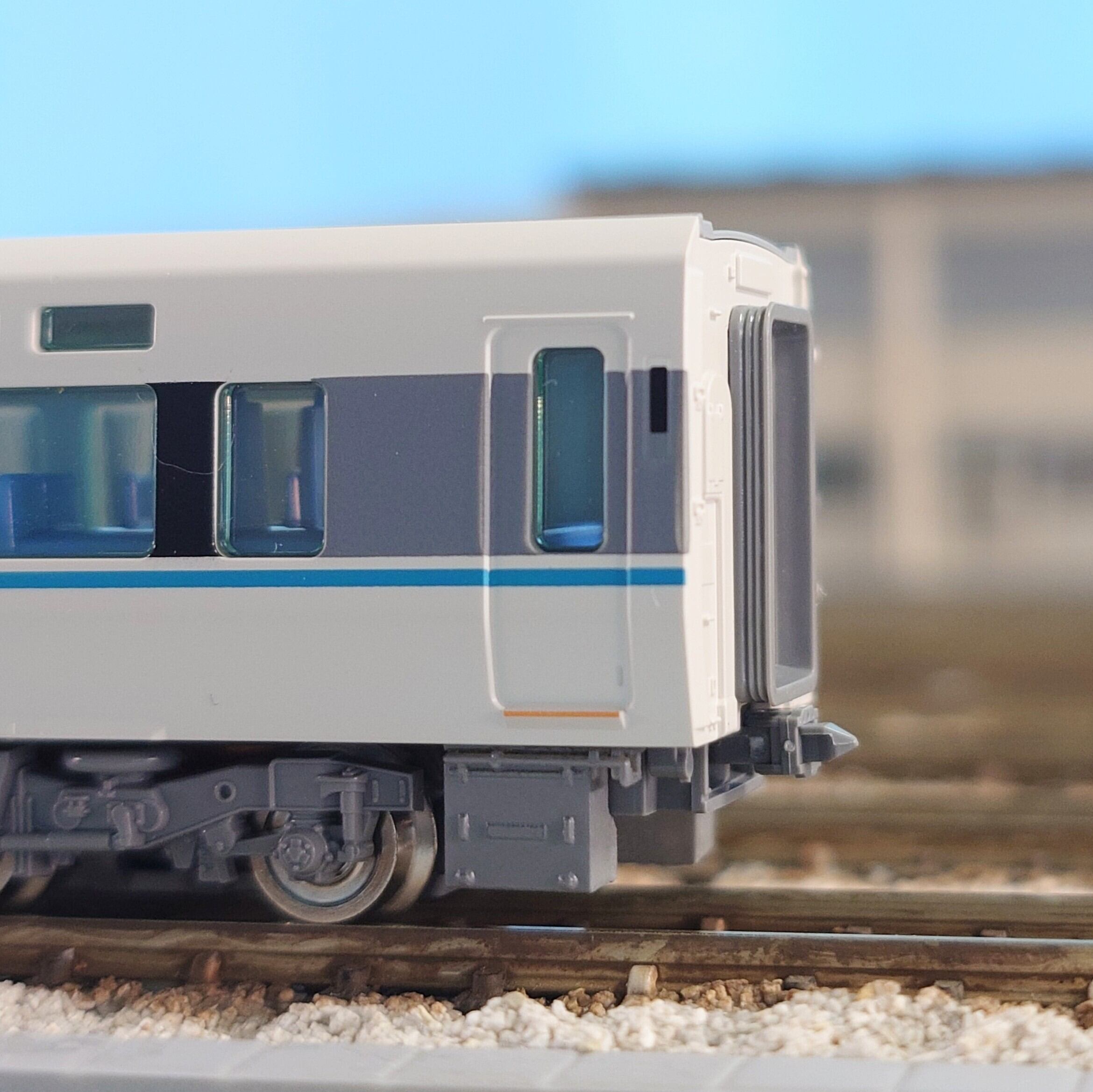 TOMIX 287系(くろしお)」用トイレタンク、車端部床下機器3両分