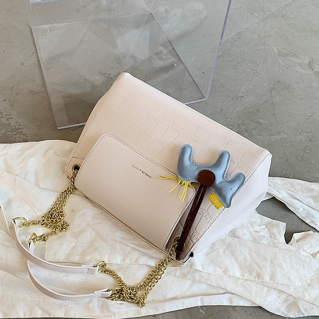 バッグハンドバッグ2020新作トレンディシンプル大容量チェーンワンショルダーメッセンジャーバッグネットセレブファッションオールマッチ脇下バッグ Tiancai_Wing_Bag3197243