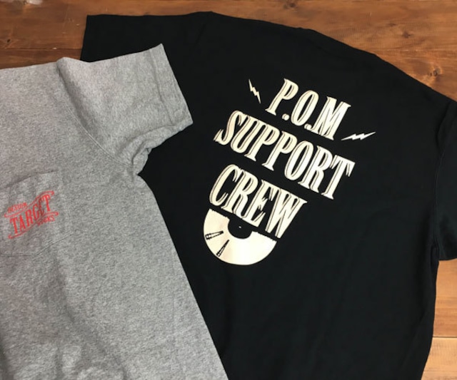 P.O.M SUPPORT CREW Tee