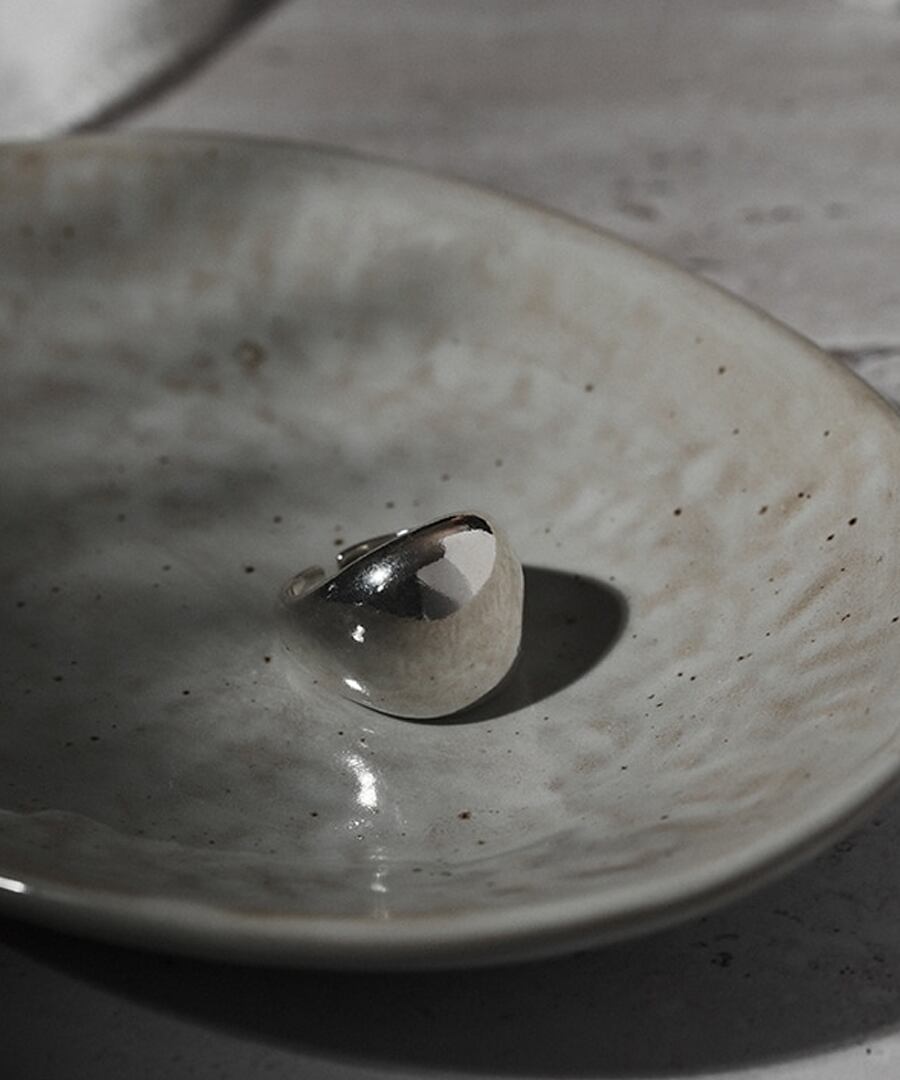 S925◆ラウンドリング【e-70360】