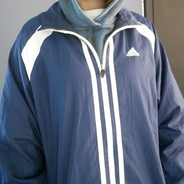 Adidas track jacket center line