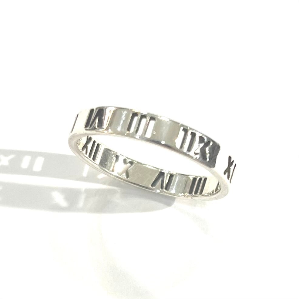 TIFFANY&CO】【19号】2577 オープンアトラスリング 指輪 シルバー925