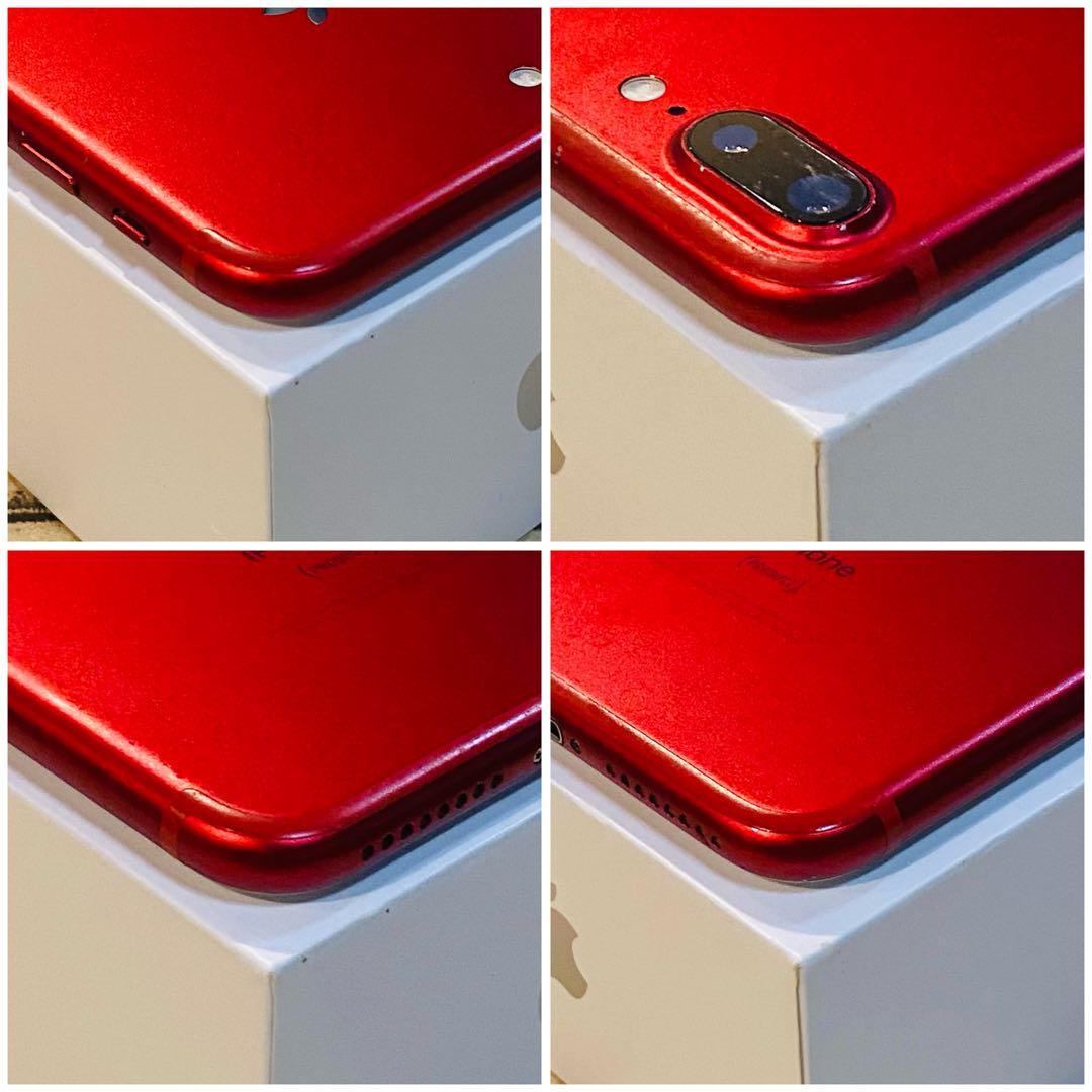 iPhone7Plus 本体 レッド 128GB SIMフリー
