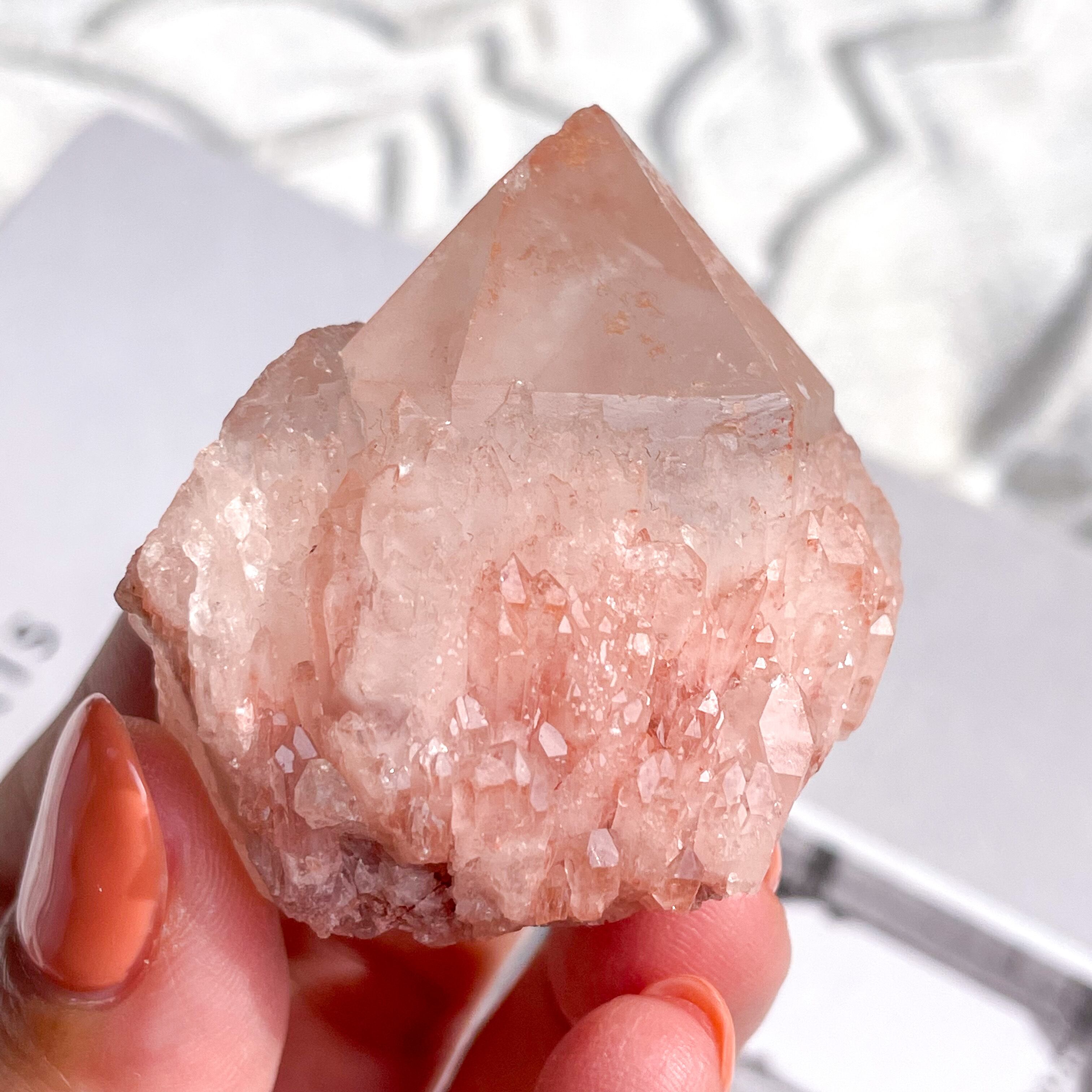 Pink Candle Quartz 1 ✧ ピンクキャンドルクォーツ