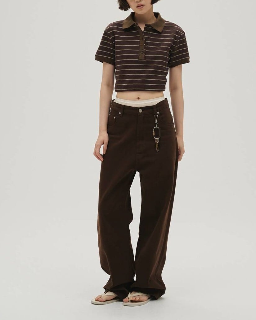 TODAYFUL Cary’s denim brown 23インチ TODAYFUL(トゥデイフル) Cary's Denim BROWN | サウスオレンジ｜メンズ