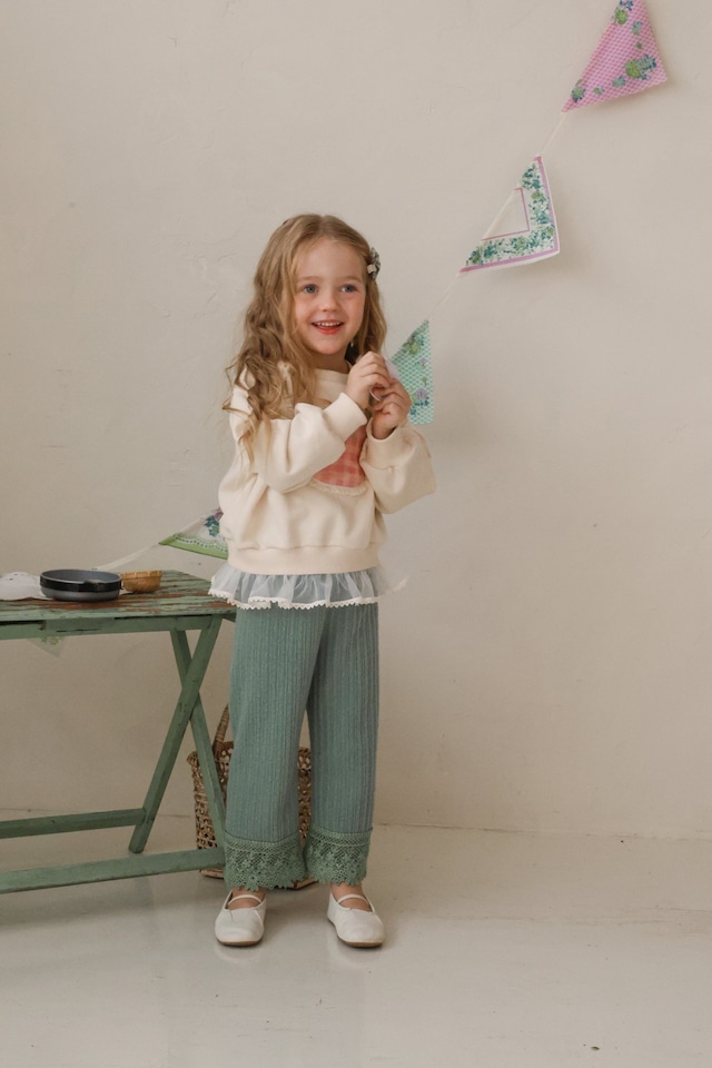 【1/31〆予約】<flo> Dana knit pants