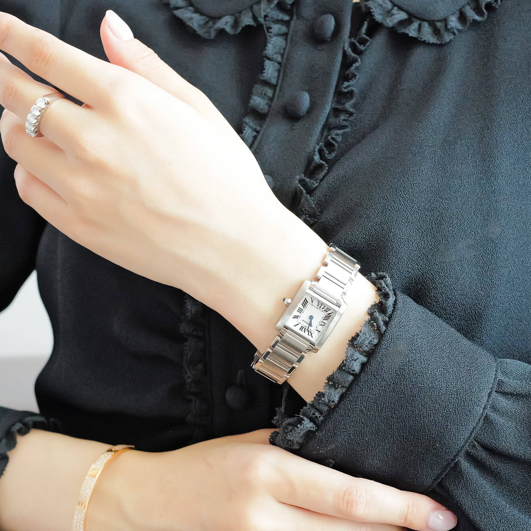 カルティエ タンクフランセーズ SM | Ante Official select