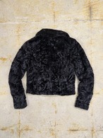 fur short length jacket