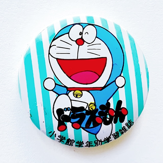 SHOGAKUKAN DORAEMON ANIME PINBACK BUTTON