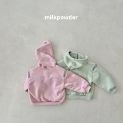 ミルクパウダー / milkpowder / メロナフードT / 韓国子供服 / キッズ / 26winter〖取寄〗*XS~JS*