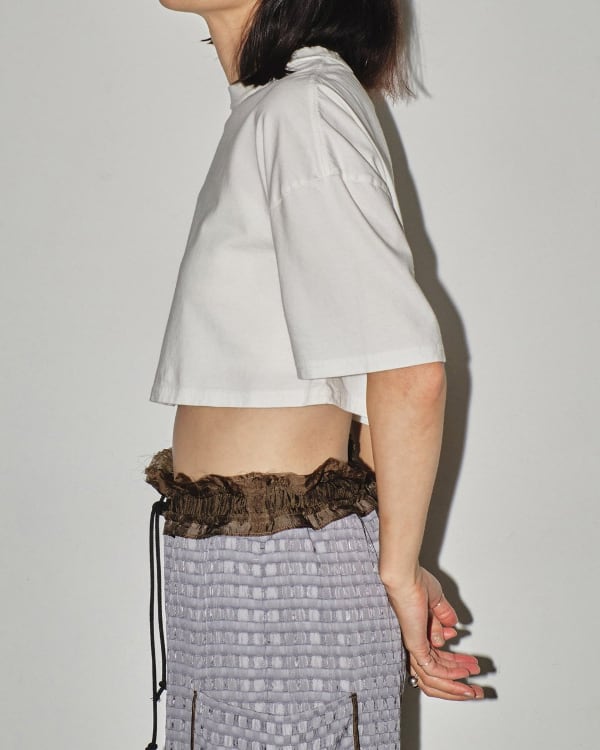 TODAYFUL トゥデイフル / Cropped Cotton T-shirts クロップドコットン