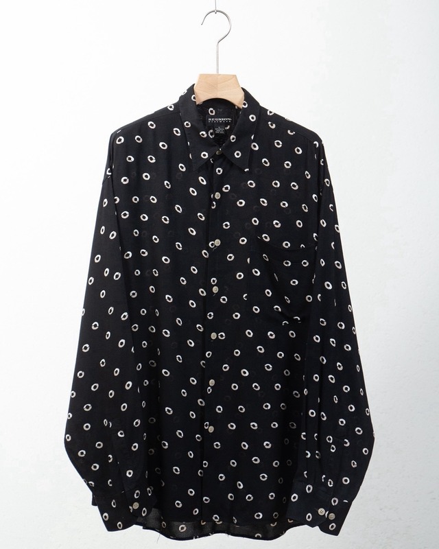 abstract rayon shirt