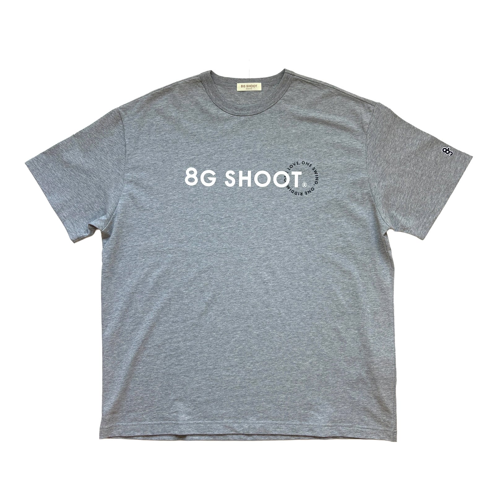 REMAKE LOGO TEE SHIRT -HEATHER GRAY-