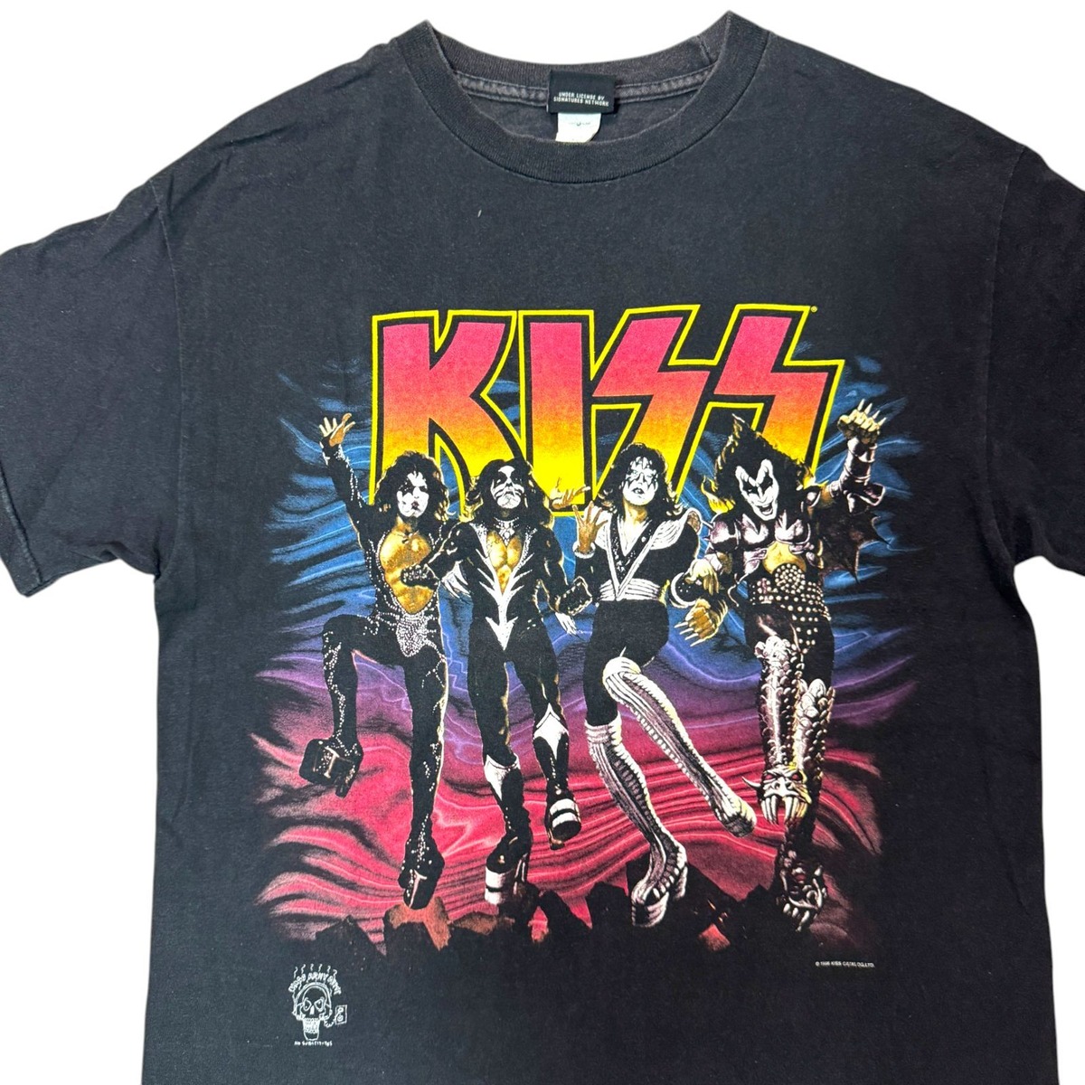 90s KISS キッス 20 YEARS OF DESTRUCTION Mサイズ バンドTシャツ 