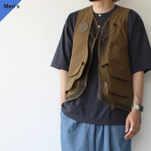 norbit フィールドベスト Field Layer Mesh Vest （BROWN）