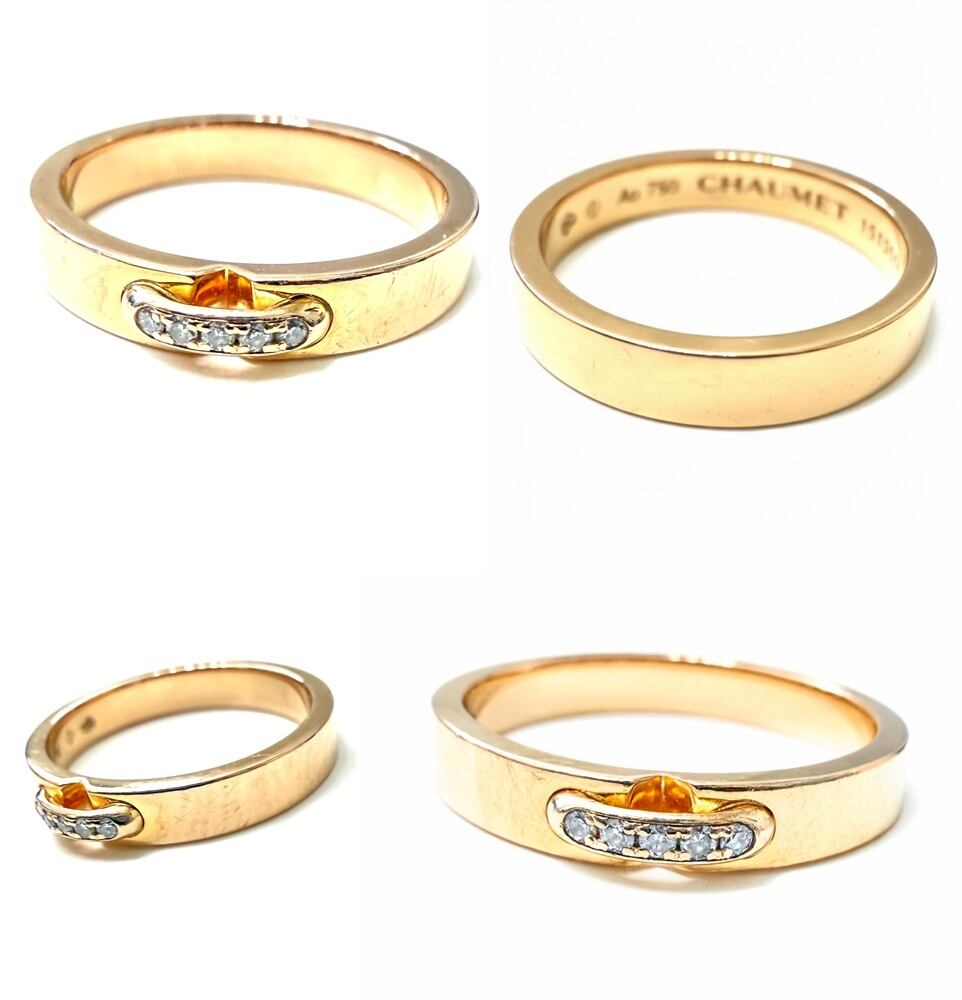 CHAUMET ショーメ リアン エヴィダンス リング ダイヤモンド 5P 3mm