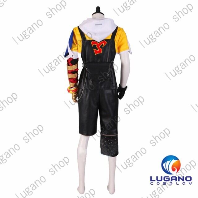 K2307 ファイナルファンタジーX ティーダ 風 コスプレ衣装 cosplay