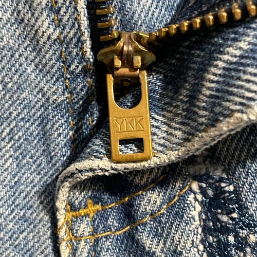 USA生地製 デニム ダブルニー Carhartt B73 DST 32×32 詳細写真10