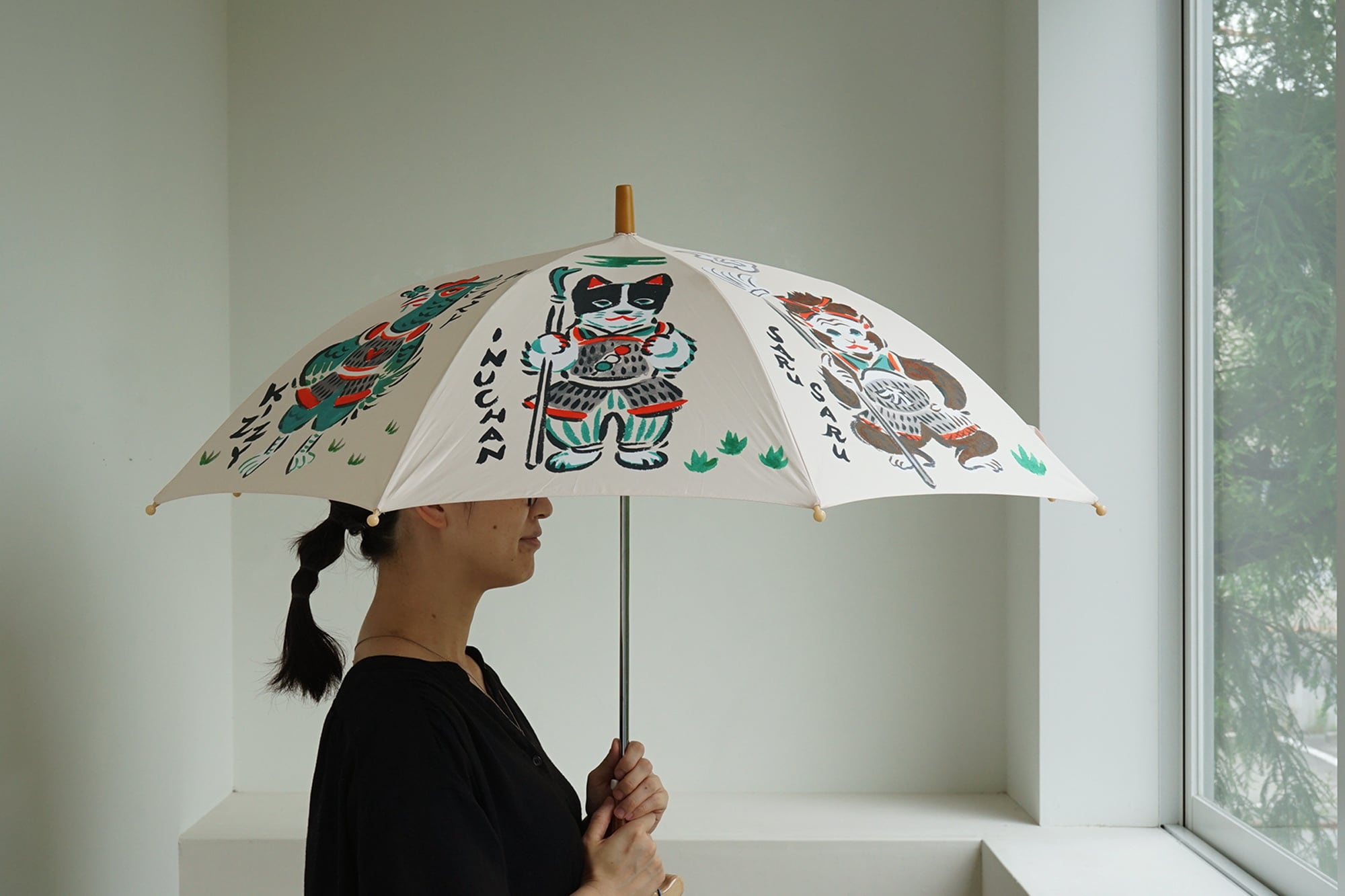 ころわん 傘持ち 犬ん子 雨傘 (S) / KASANOWA (no.20554900) | GULIGULI online shop