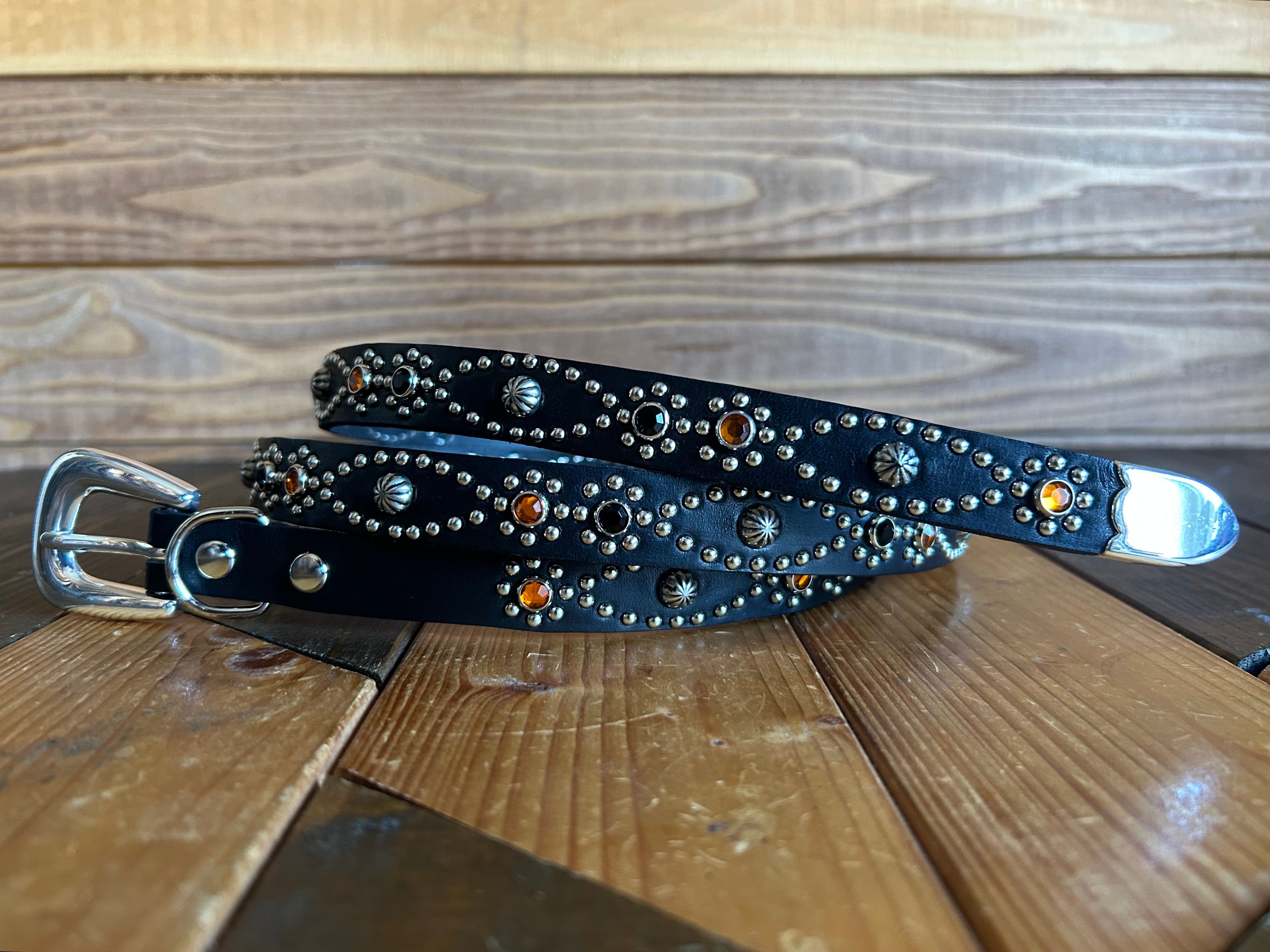 ウエスタンナロー ベルト【タイガーバタフライ】 | ezulakeworks