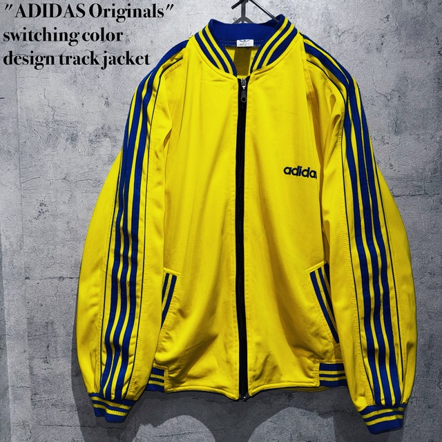 "ADIDAS Originals"switching color design track jacket