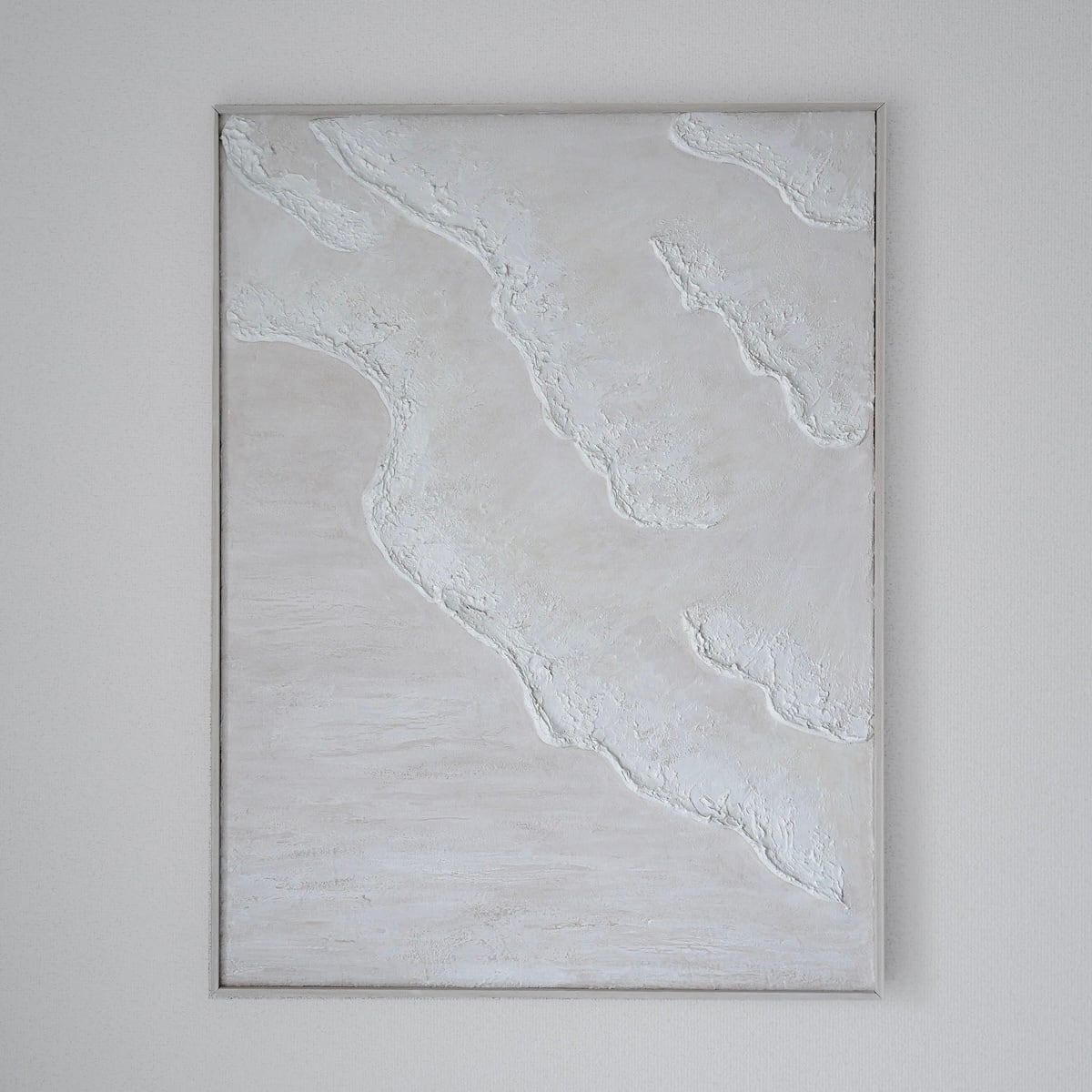 【Beach-rosy flush-】80×60cm 海の絵