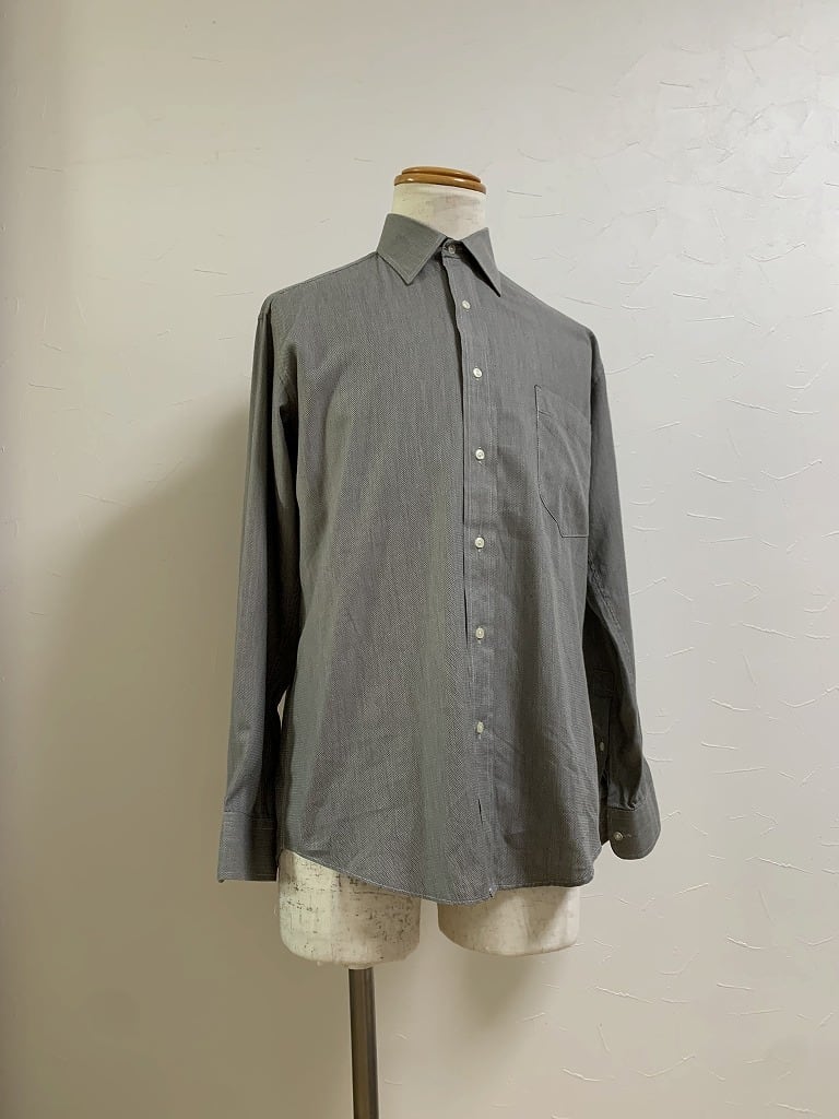 1980~90's Stitched Design Long Sleeve Shirt "ISSEY MIYAKE"