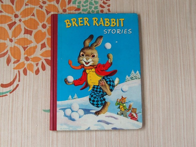 イギリスアンティーク　絵本　児童書　BRER RABBIT STORIES