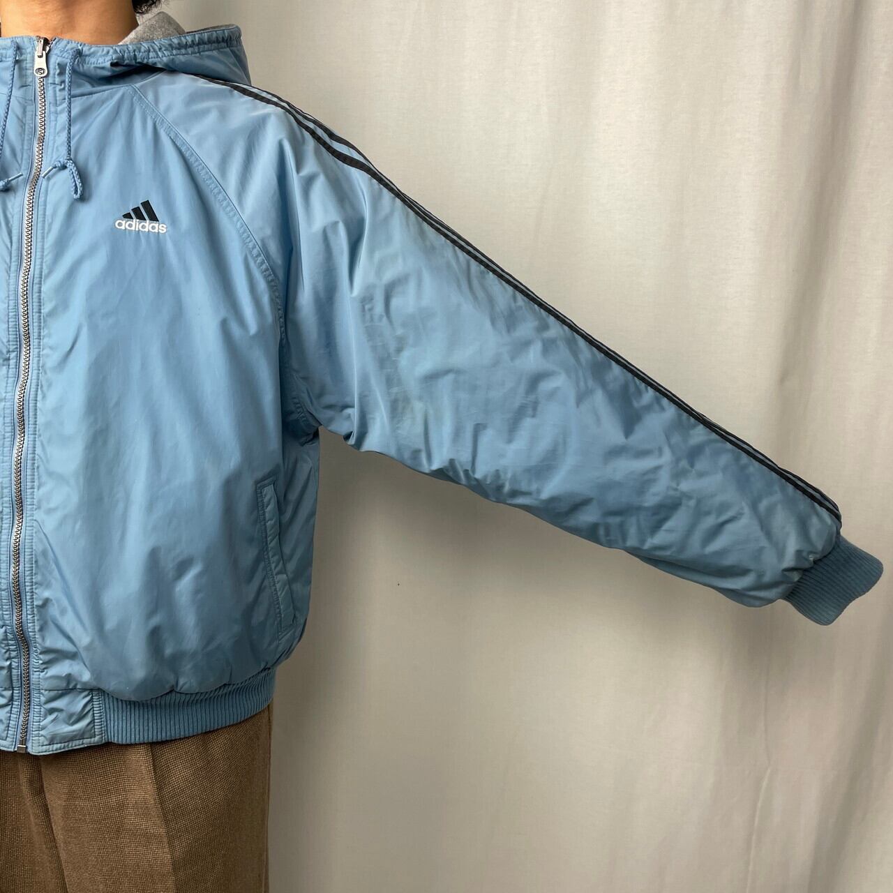 90年代 adidas アディダス リバーシブルナイロンジャケット 90年代 adidas アディダス リバーシブルナイロンジャケット