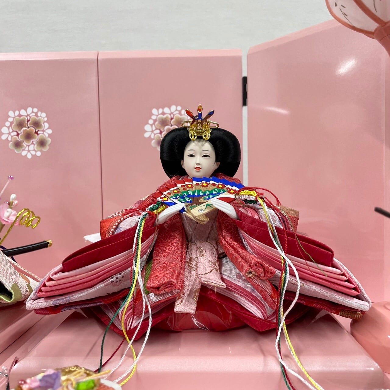 雛人形＜収納飾り＞花桃｜ひな人形 | 【公式】人形のはなふさ