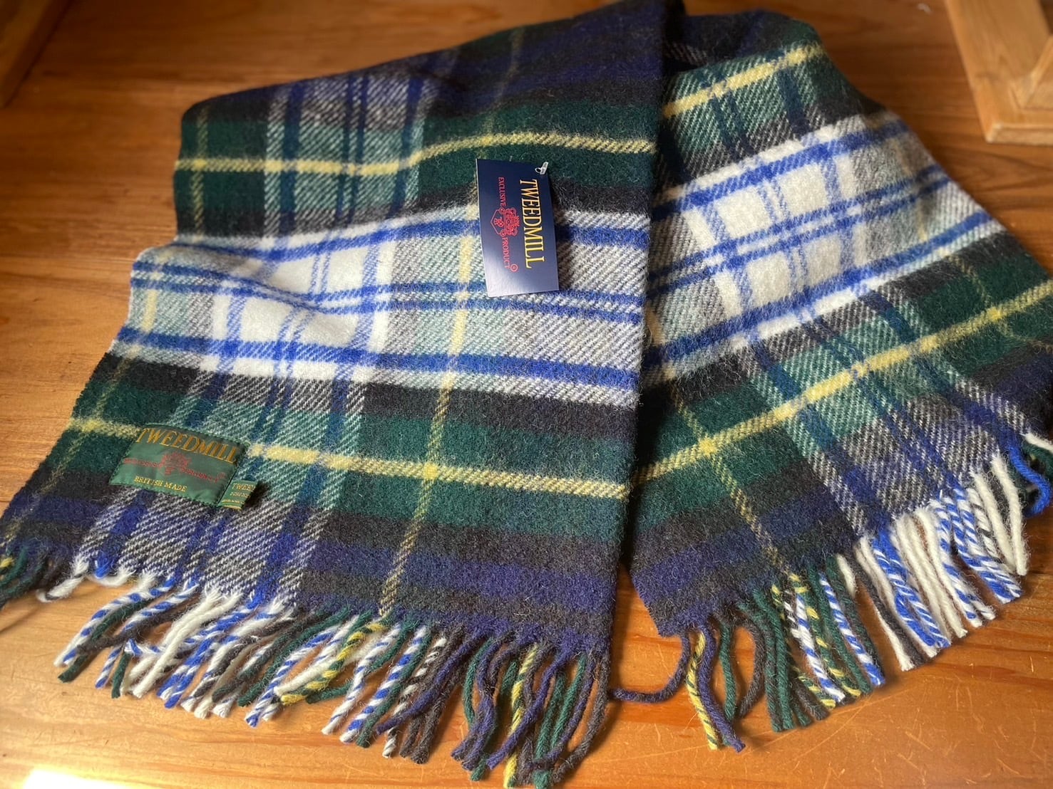 TWEEDMILL WOOL BLANKET ツイードミル ウールブランケット | PADDY'S