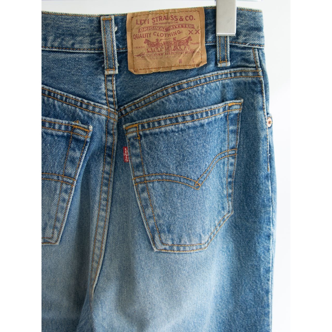 LEVI'S 17501】Made in U.S.A. 90's tapered denim pants 3