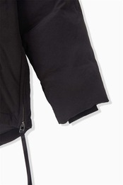 FOURAM - SEAMLESS SHORT DOWN ：Black｜シームレス／ショート丈／グースダウン700+