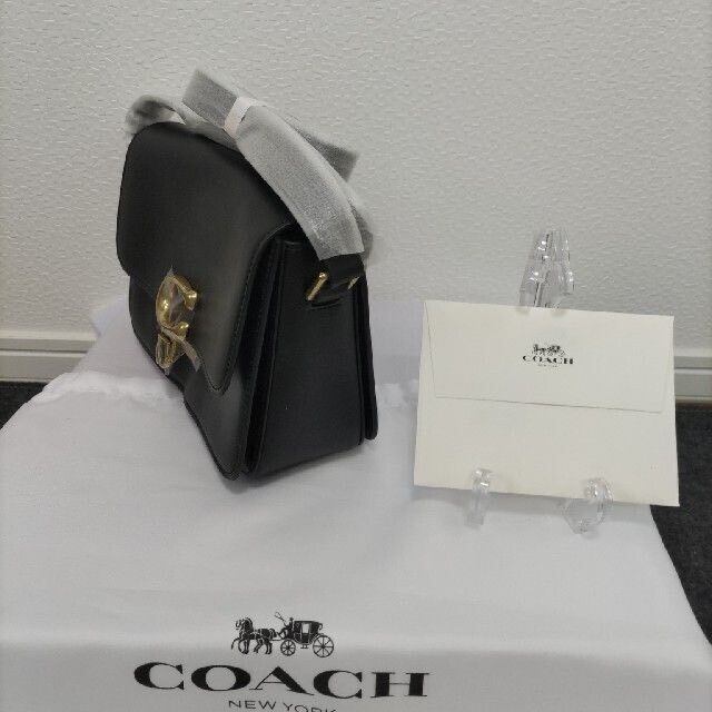 COACH コーチ ストゥディオ レザー ショルダーバッグ ブラック