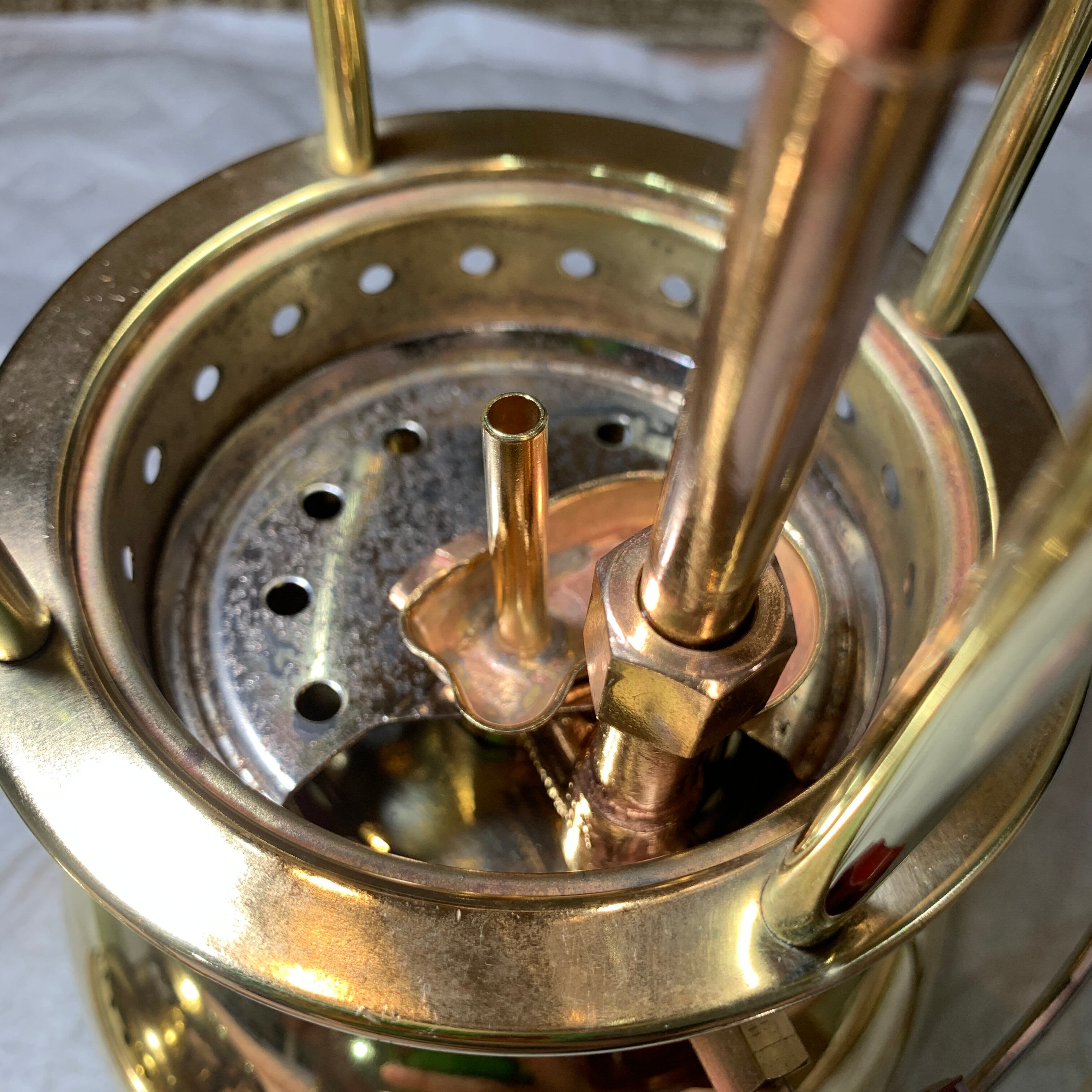 分解清掃・整備済】Optimus 200P kerosene lantern Sweden