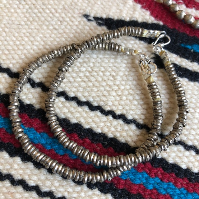 VINTAGE METAL BEADS BRACELET　ヴィンテージメタルブレスレット Thin type