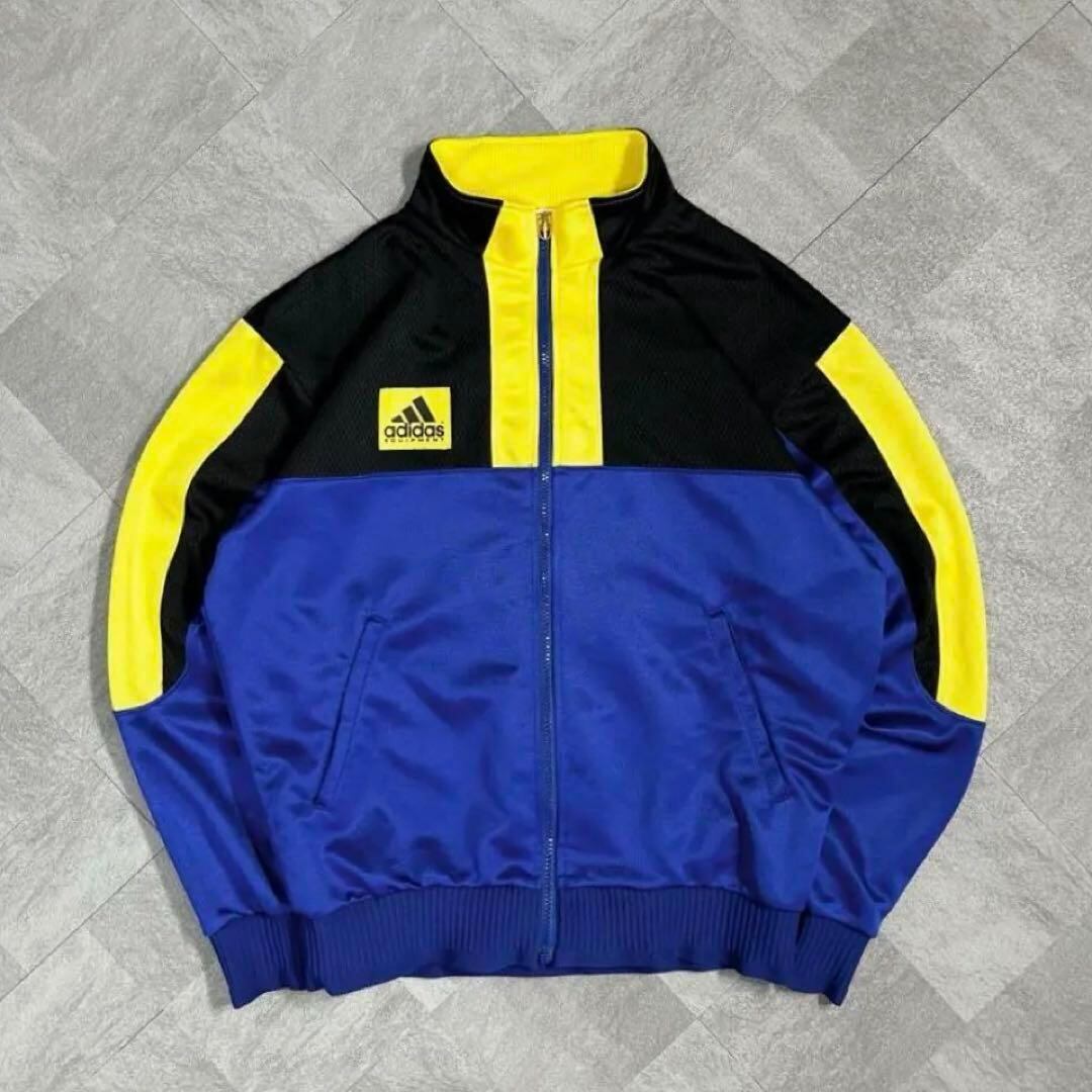 超希少 90s アディダス エキップメント トラック ジャケット デサント