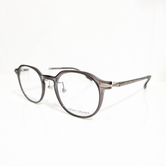 【Marc Stuart】クラウンパントセルフレーム　クリアグレー