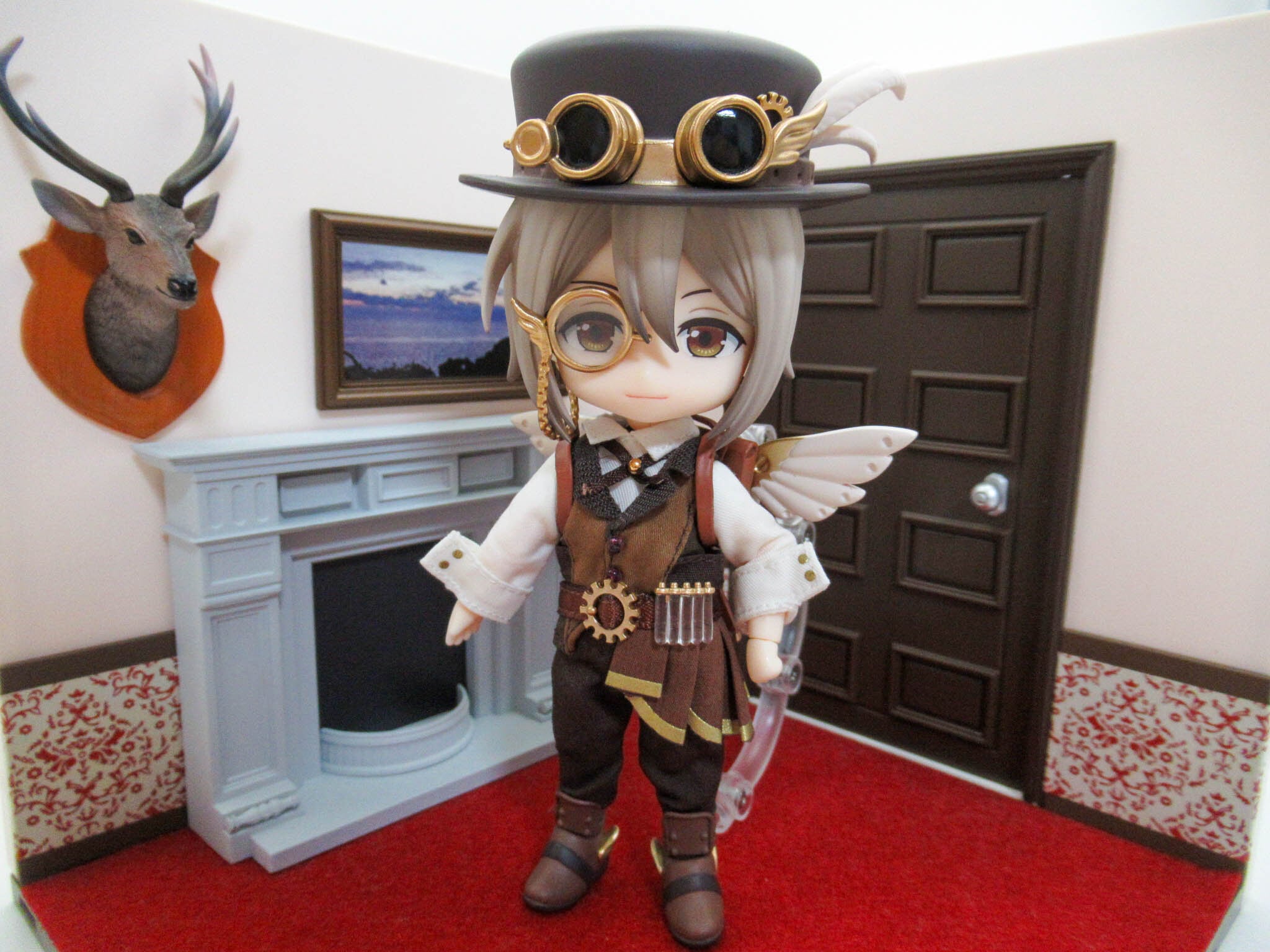 再入荷（A−ランク）ねんどろいどどーる 発明家 カノウ 髪パーツ