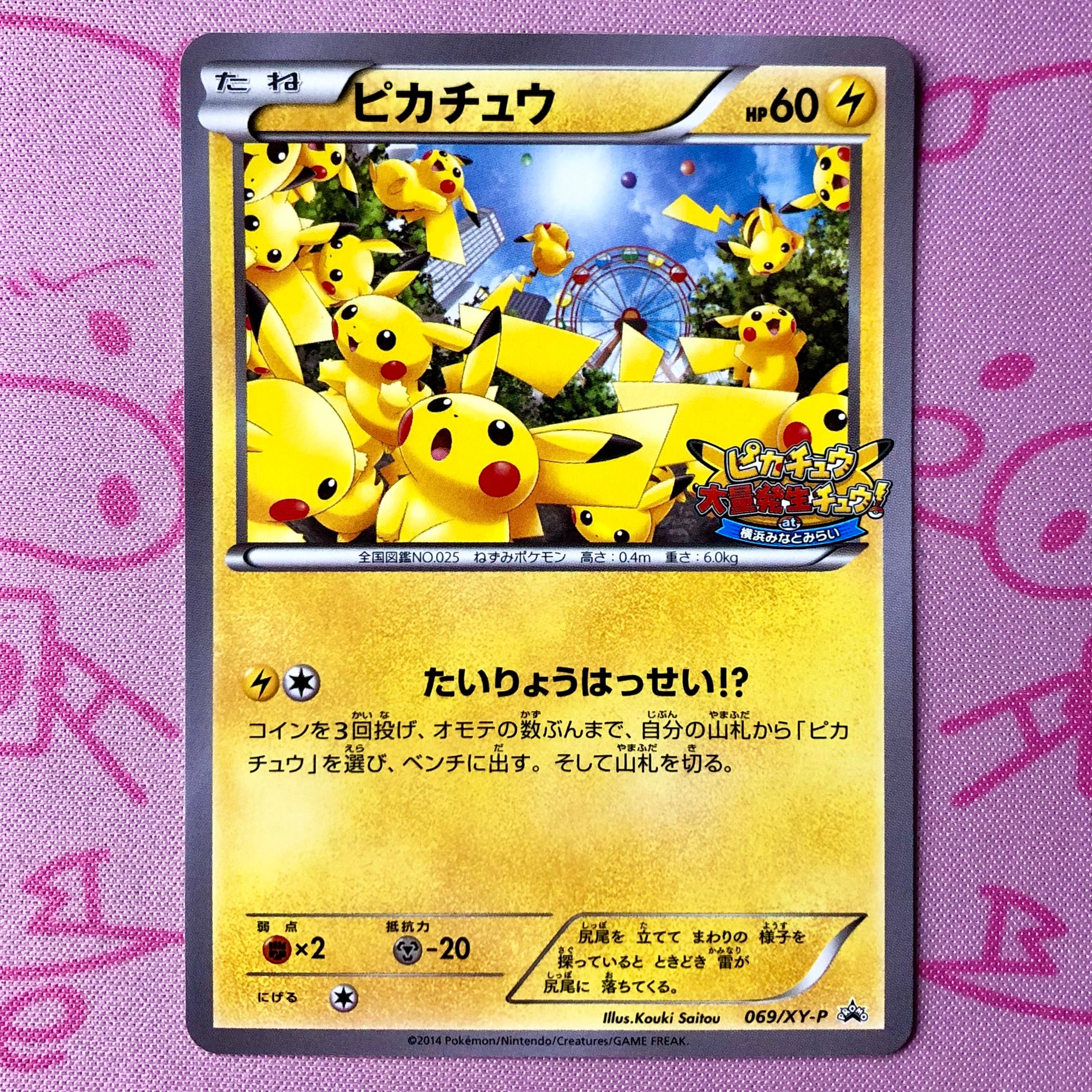 【Dランク】ピカチュウ(069/XY-P プロモ