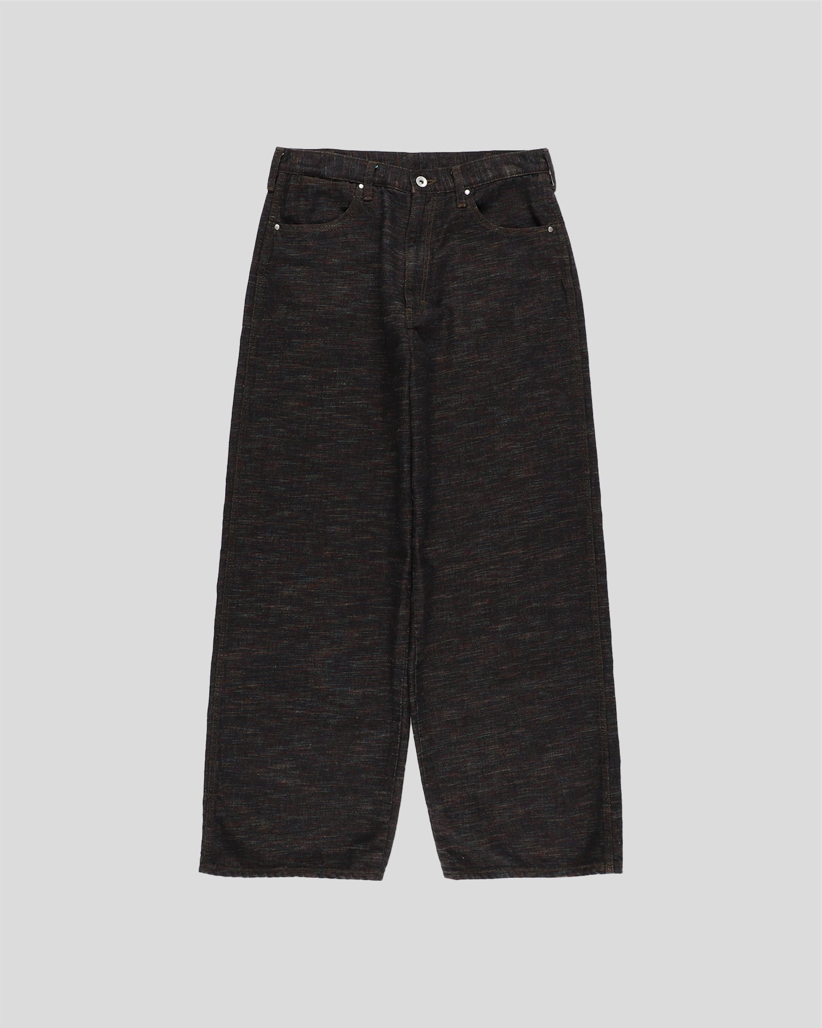 INLAY DENIM WIDE JEAN “Bisbee” BLACK