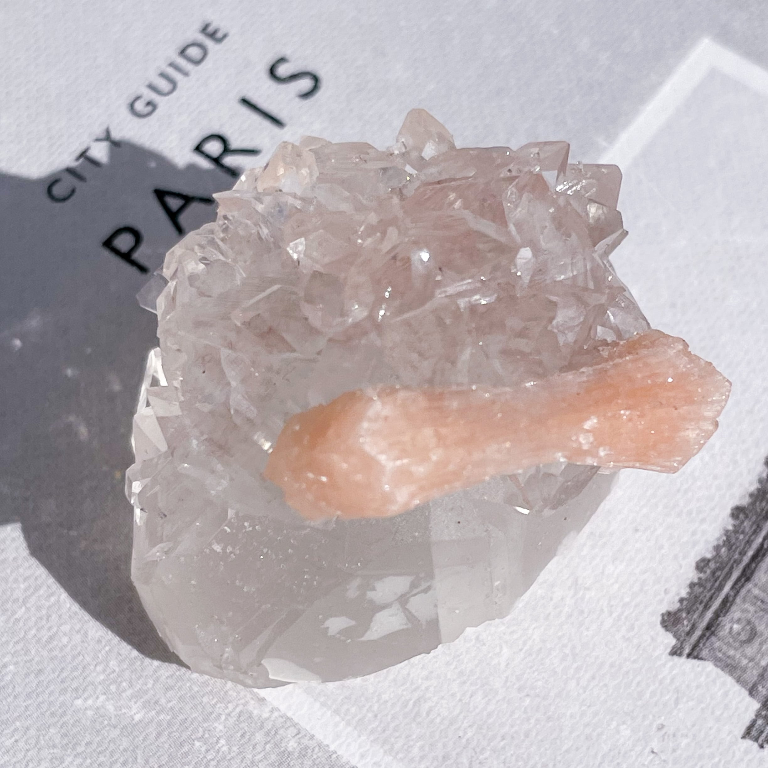Top Quality Pink Apophyllite 19 ✧ ピンクアポフィライト | FLUXY