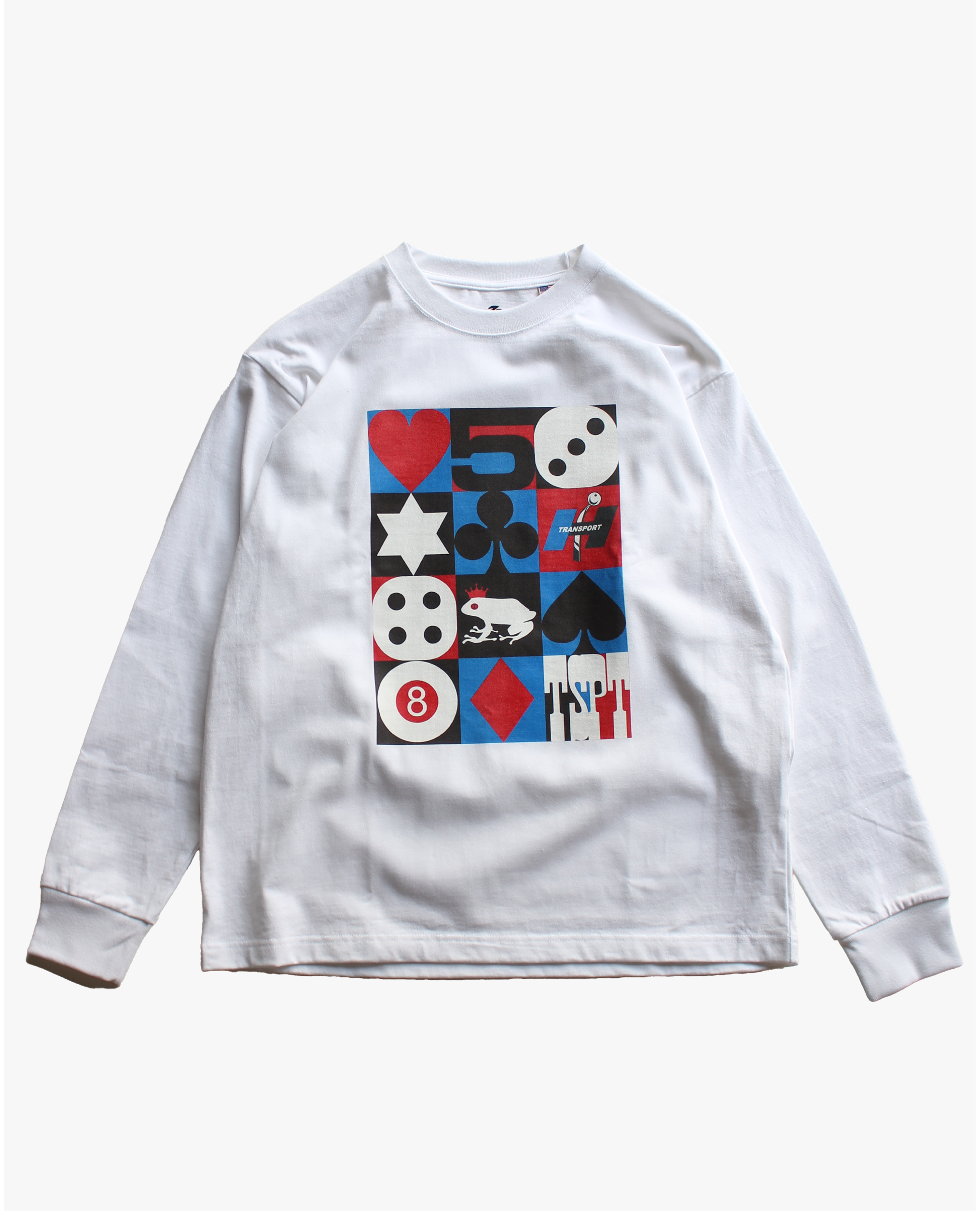TRANSPORT LUCKY CHARM L/S WHITE