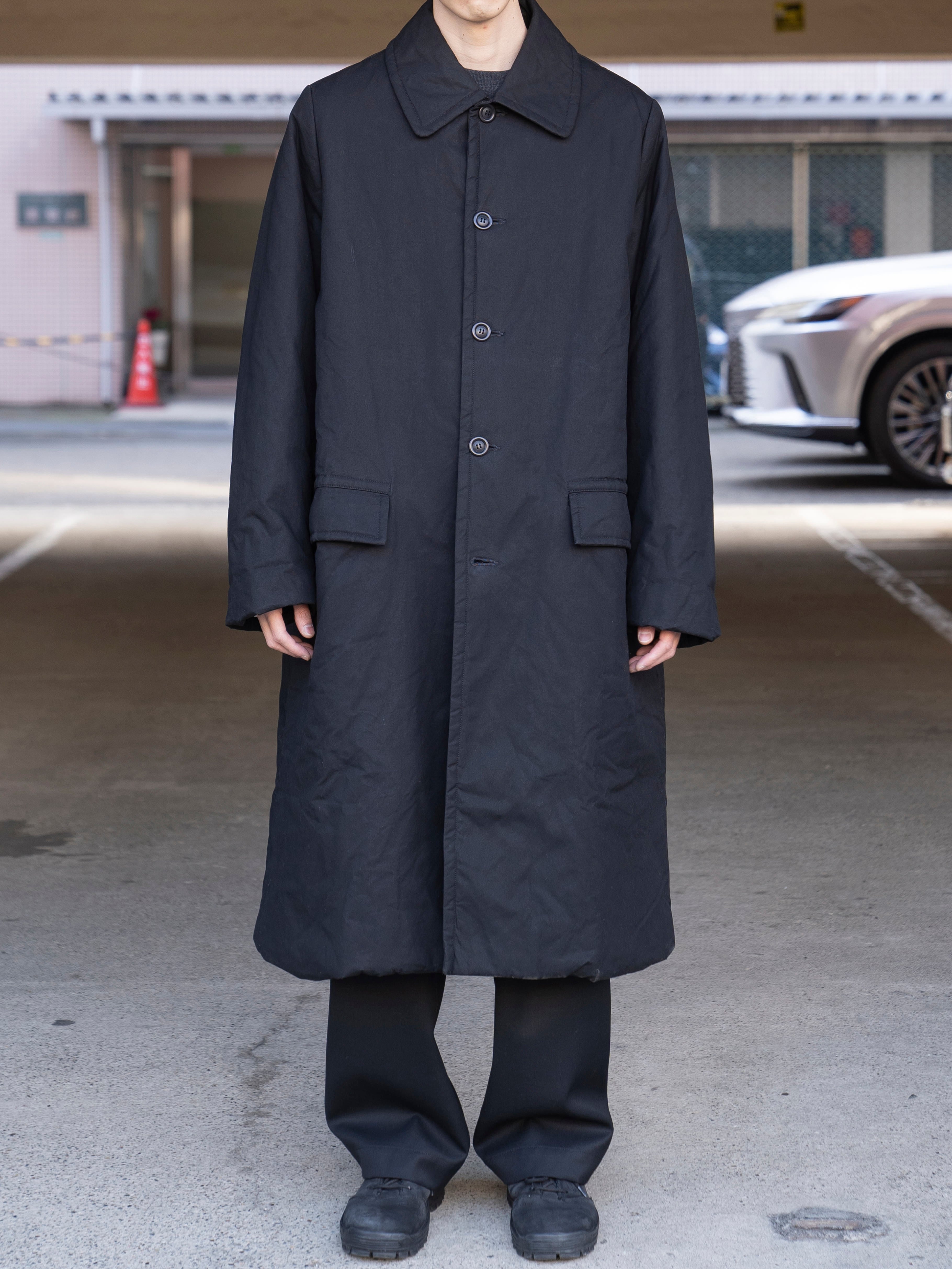 CASEY CASEY MILU COAT BLACK 25HM231 | BEST PACKING STORE