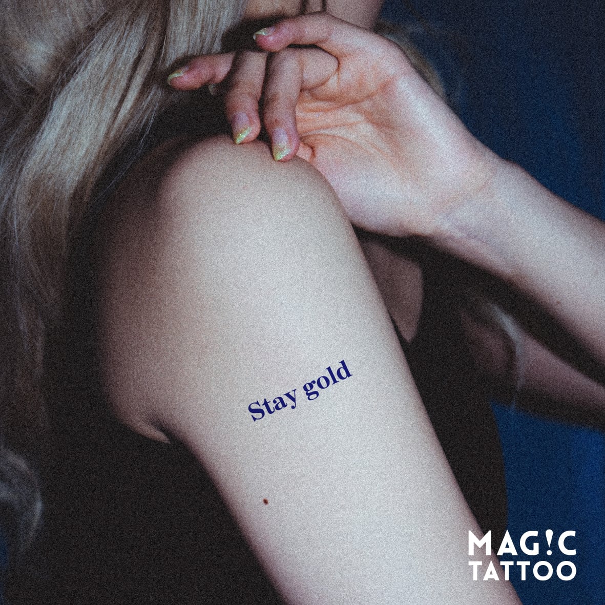 No.178_Stey gold / 2週間肌を染める MAG!C TATTOO,マジックタトゥー