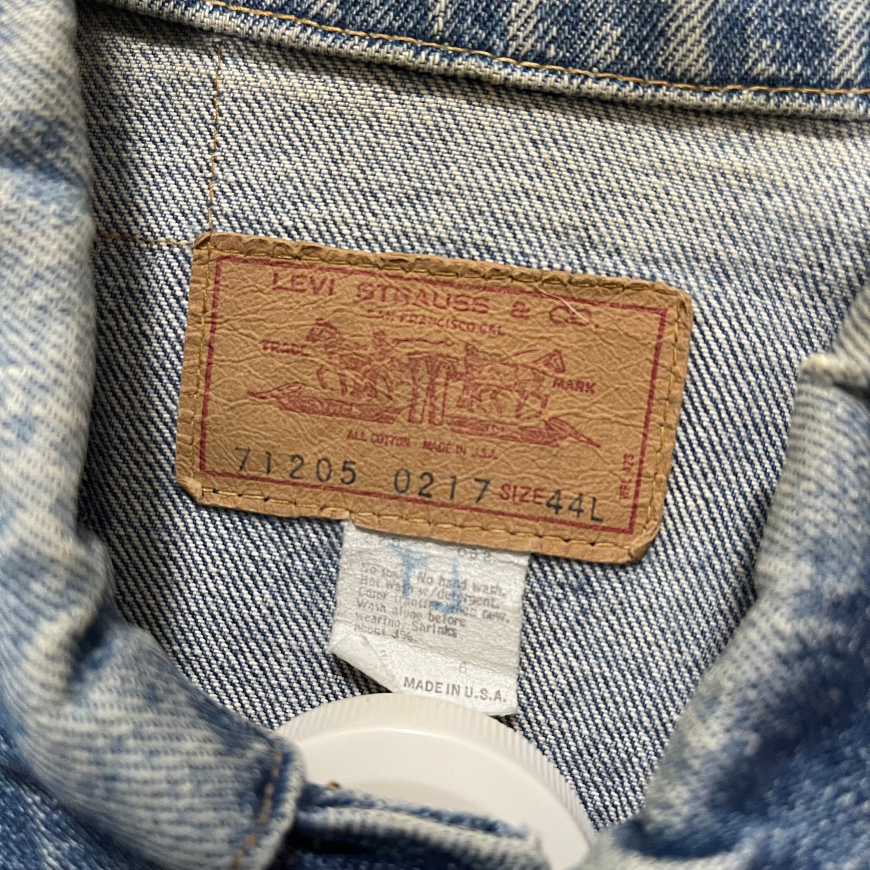 70's〜 USA 製 Levi's 71205-0217 デニムジャケット | 古着屋DIGDIG