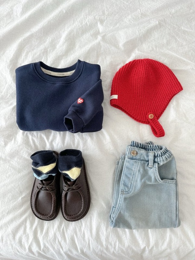 minirobe25wn_Darts Straight Denim Pants