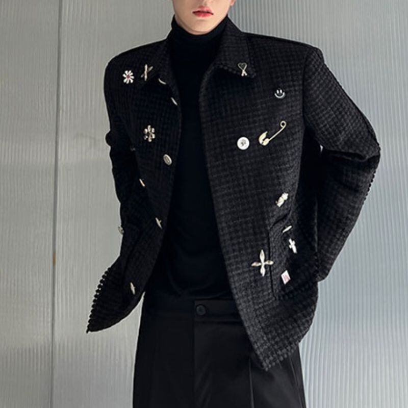 ブローチ付きジャケット C10514