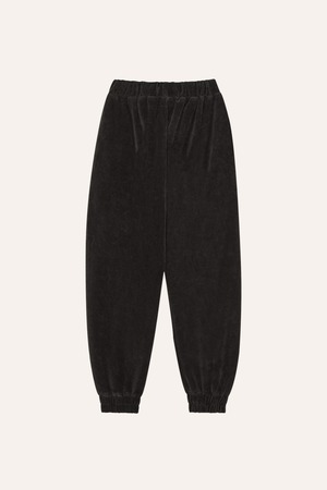 the campamento/Grey Velour Jogging Trousers